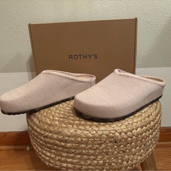 Rothy's The Casual Clog, Rose (Pale Pink), Size 8, New in Box - Picture 2 of 11